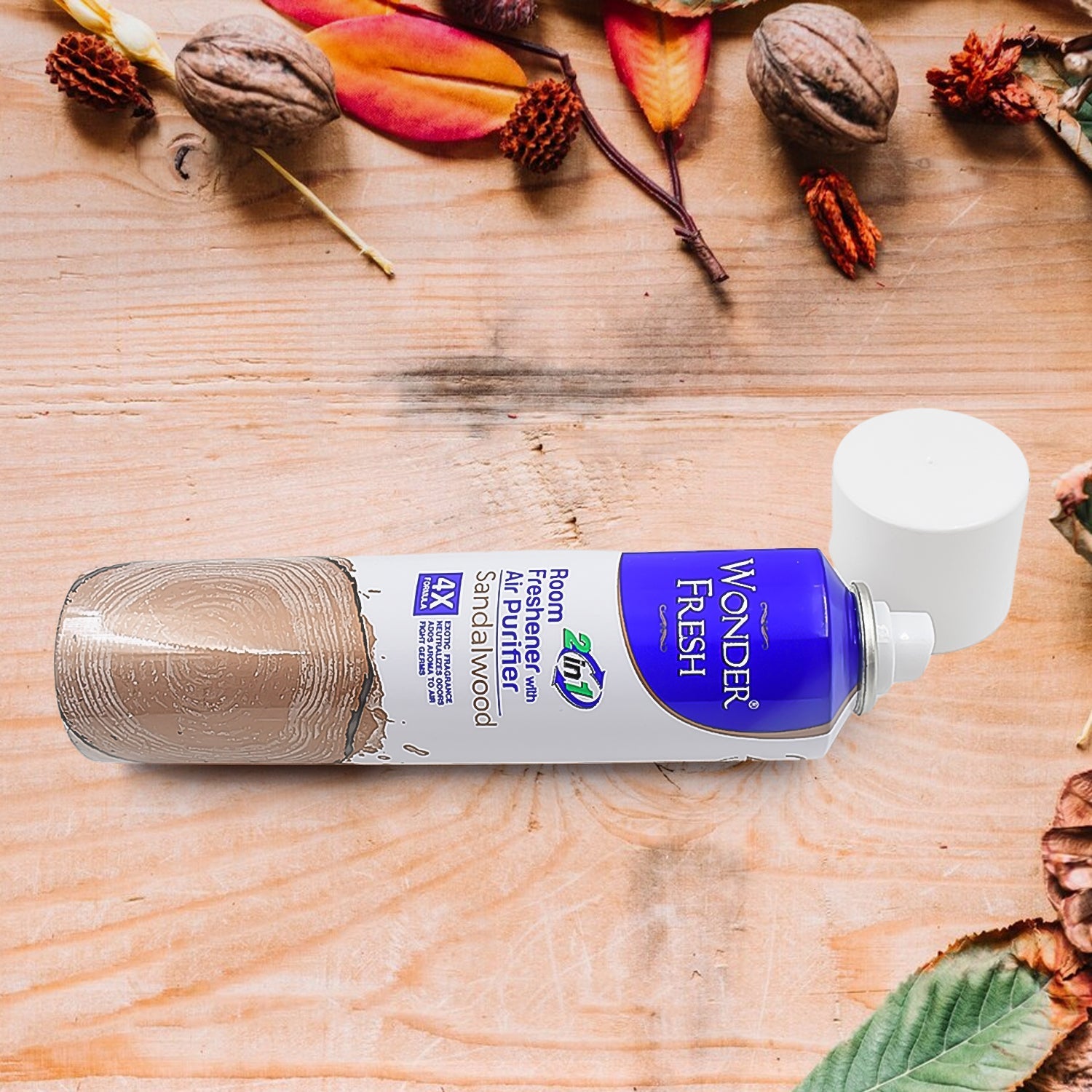 Fresh Air Freshener Spray, Sandalwood Fragrance | Long Lasting Fragrance for Home & Office (Mix Fragrance / 125 Gm) Fresh Air Freshener Spray, Sandalwood Fragrance | Long Lasting Fragrance for Home & Office (Mix Fragrance / 125 Gm)